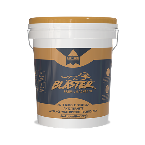 KoffClub Blaster adhesive packaging